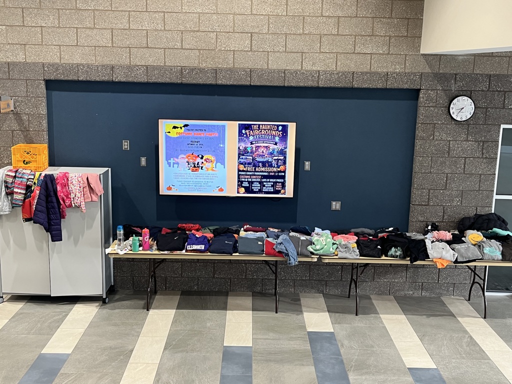 🧥🧤👕 Lost & Found Alert! 👟🎒 Conferences are coming up, which makes it the perfect time to take a peek at the Lost & Found while you’re in the buildings! We’ve only been back in school for a little over a month, and somehow the Lost & Found piles are already growing... especially at EES! 😳😂 If your child is missing a sweatshirt, jacket, water bottle, lunch box, or something else, be sure to check the Lost & Found during conferences. 📦 Anything left after October 9 will be packed up and donated. Come take a look and help some of these lonely items find their way back home! 💜
