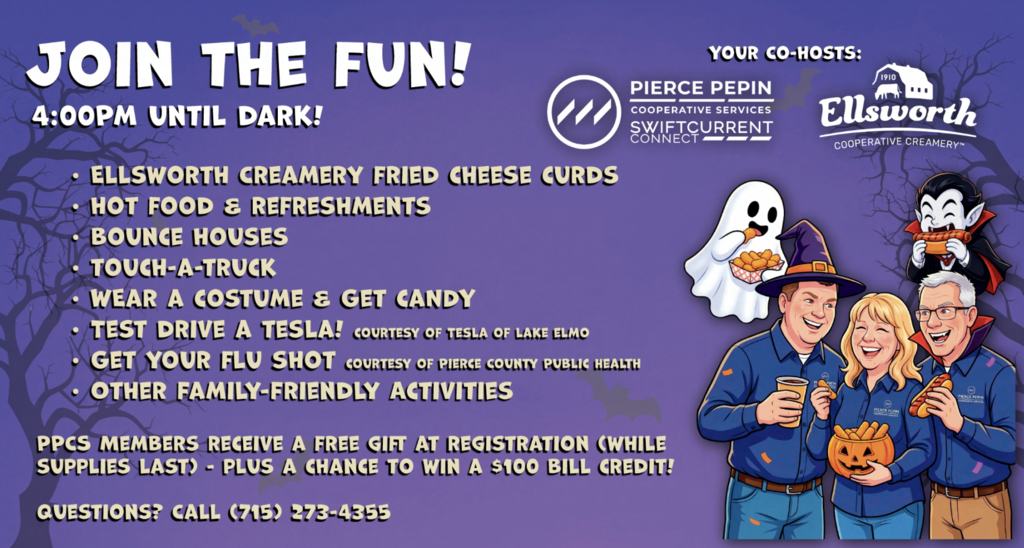Mark Your Calendars!  There are some fun community events coming up in the Ellsworth area! 💜  Check out the information below and make plans to join in the fun. We love sharing opportunities that bring our students, families, and community together!  👇 Take a look at what’s coming up!