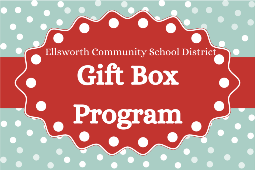 2026 Ellsworth Gift Box Program is Now Open! 💜🎁  The holiday season is right around the corner, and the Ellsworth Gift Box Program is once again here to help local families in need.  ❤️ Families Seeking Assistance Family Application and Wish List forms are due November 13 and can be returned to any Ellsworth Community School District building or emailed to EllsworthGiftBoxProgram@gmail.com.  Please help us spread the word! The Gift Box Program is open to families with or without school-aged children.  🎄 SPONSORS NEEDED! We already have many families who have applied, and we are looking for sponsors to help make their holidays a little brighter. Sponsors can: • Shop for a family • Make a monetary donation and our volunteers will do the shopping  Sponsoring a family is a wonderful holiday activity for families, businesses, organizations, youth groups, coworkers, or anyone looking to give back to our community.  👉 Applications, Wish Lists, and Sponsorship Forms: https://www.ellsworth.k12.wi.us/page/gift-box-program  Questions or interested in sponsoring? Email EllsworthGiftBoxProgram@gmail.com.  Thank you for helping us make the holidays special for families throughout our community! 🎁💜