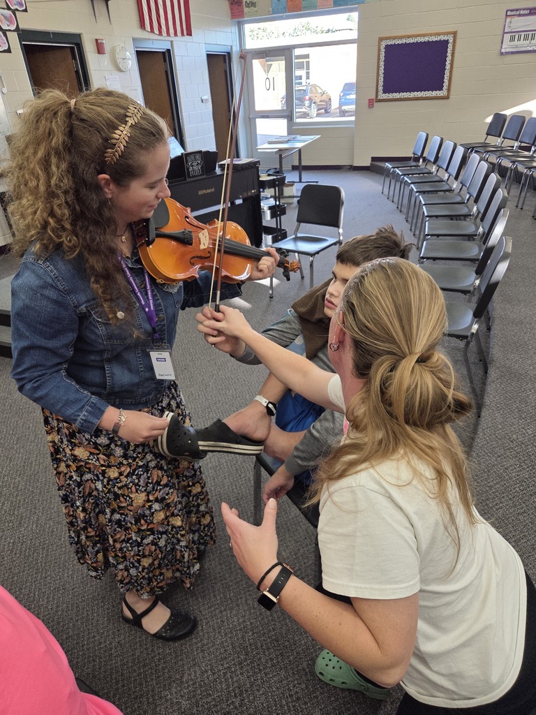 Hands-On Learning in Vocational Music! 🎺🥁 Mrs. Devereaux-Hanson’s new High School Vocational Music class has been learning all about the orchestra, its instruments, how they’re played, and the role they continue to have in music today! Students recently took that learning beyond the classroom with some hands-on experiences. Band students brought in their own instruments to demonstrate how they work and even performed songs for the class. 🎷🎵 With some special help from our band teacher, Mr. Nick Verheyen, and student teacher Sophia Heran, students also had the chance to try playing brass instruments and explore a wide variety of percussion instruments. What a fun way to experience music-making firsthand and learn more about the many instruments that come together to create music! 🎶👏