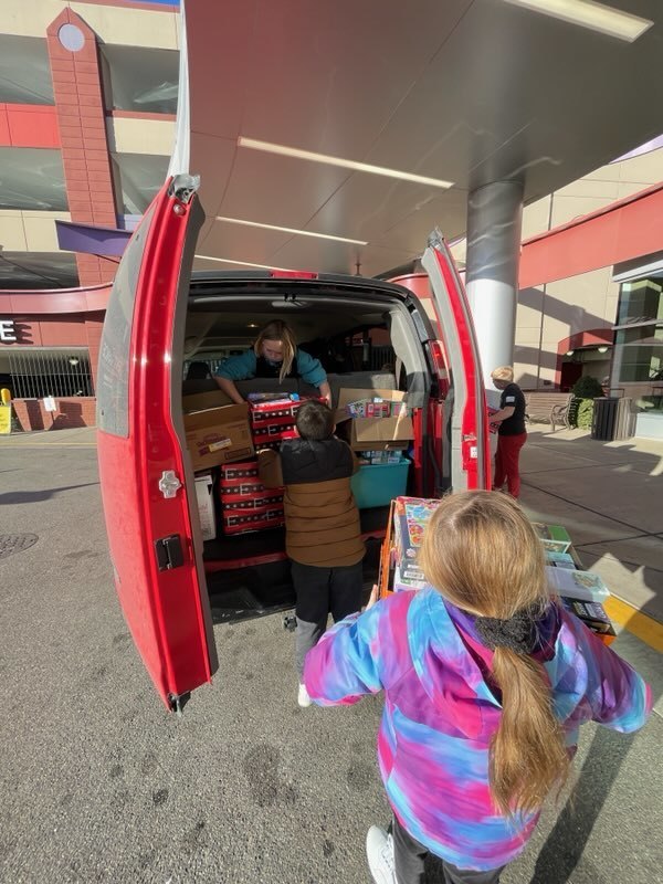 EES Puzzle Club collected and donated 182 puzzles to the Children's Hospital in St. Paul  in memory of their friend Peter Kolodzienski