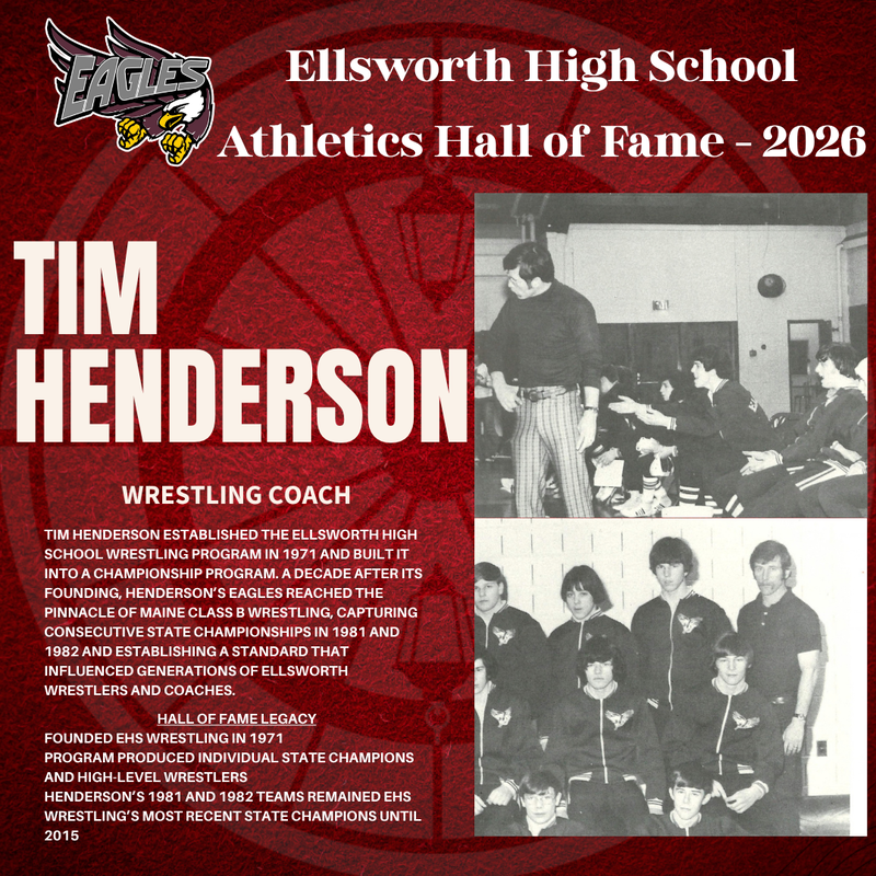 Tim Henderson - EHS HOF
