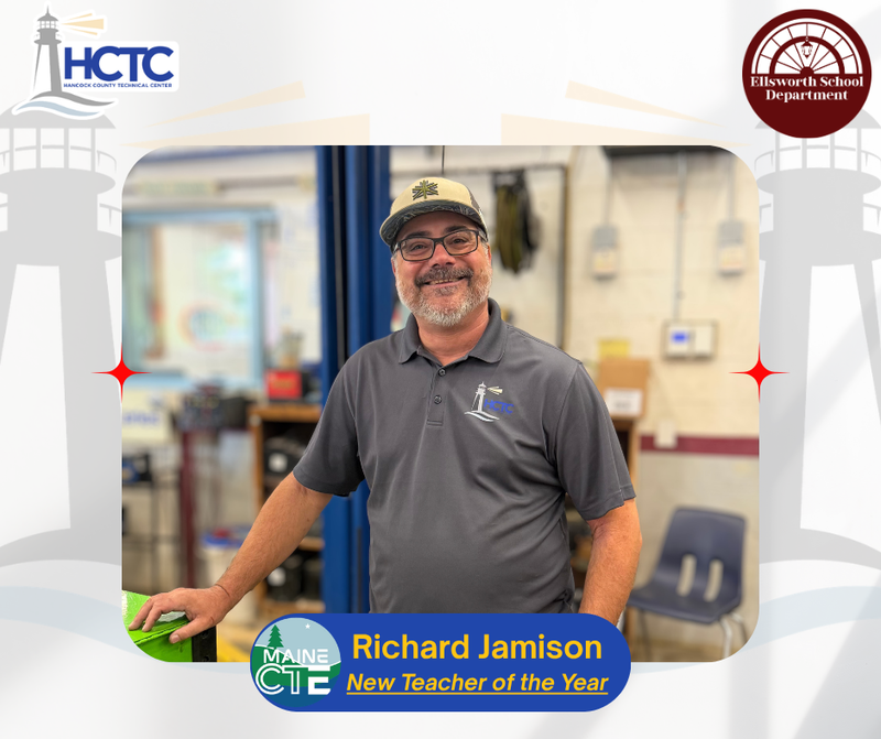 Richard Jamison - Maine CTE New Teacher of the Year