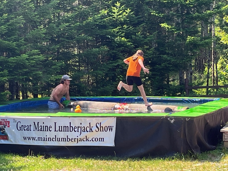 Career Explo- Lumberjack show