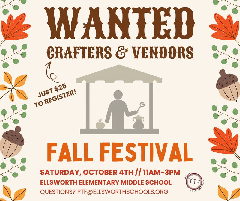 Fall Fest Vendors Wanted