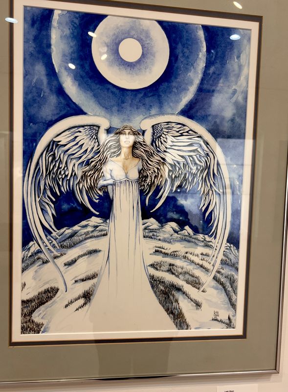 Mrs. Olson Painting - 2000