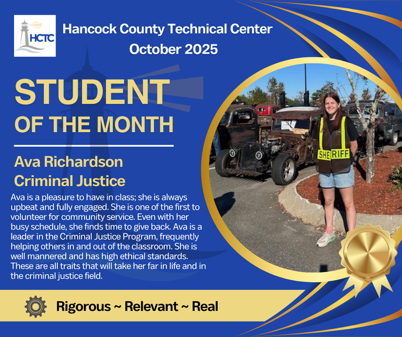 HCTC Student of the Month - Ava Richardson