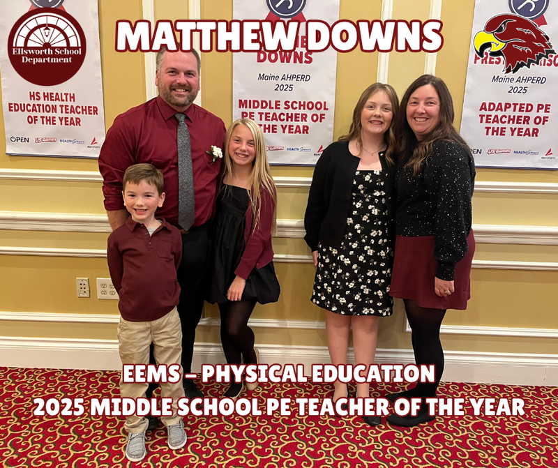 Matt Downs - Teacher of the Year