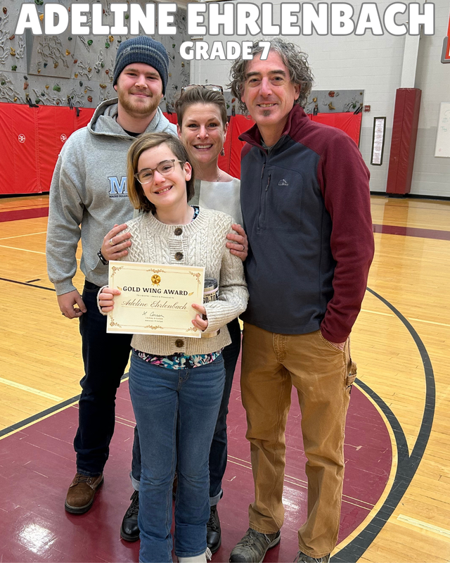Adeline Ehrlenbach - Grade 7