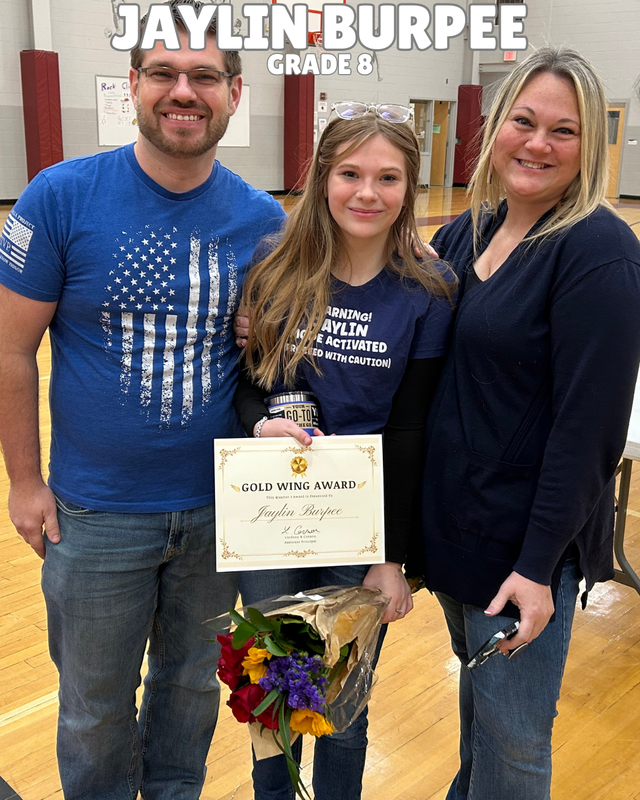 Jaylin Burpee - Gold Wing