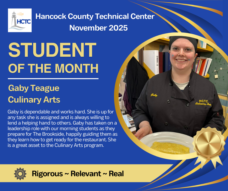 Gaby Teague - Culinary - SOTM