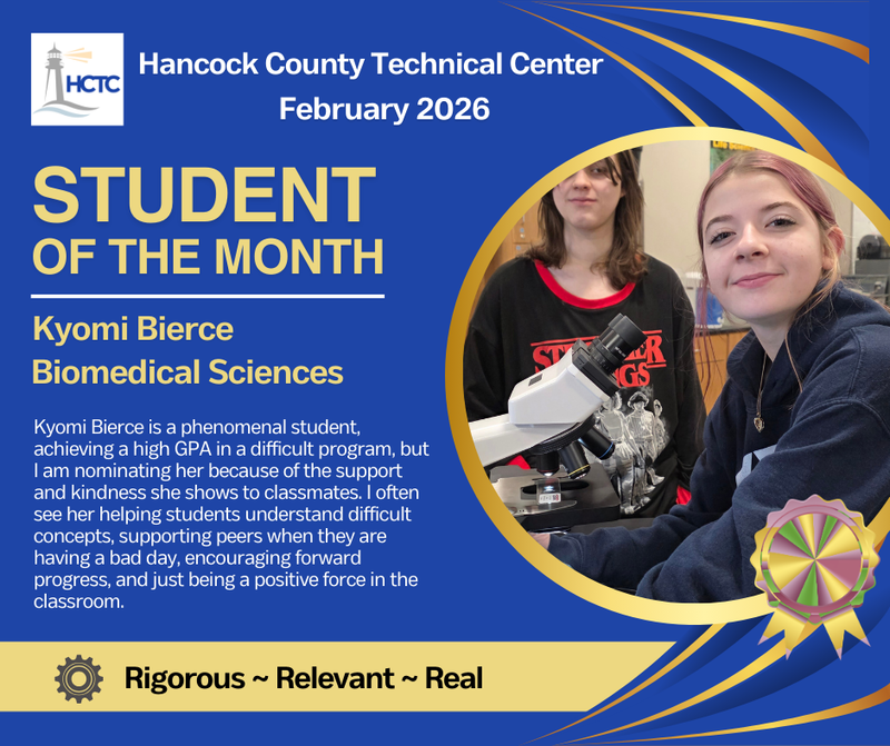 Kyomi Bierce - HCTC SOTM February