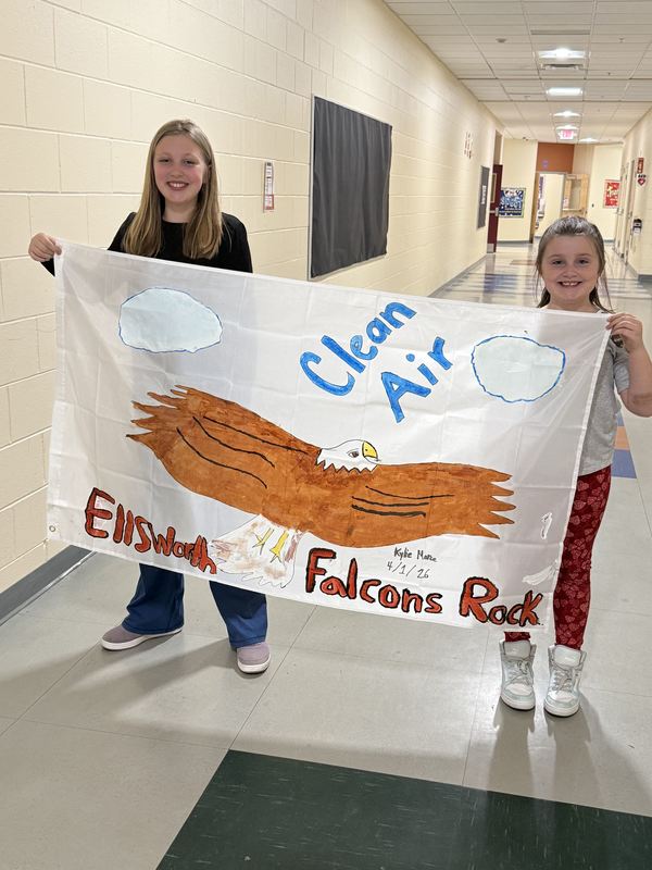 Earth Day Flags Downtown