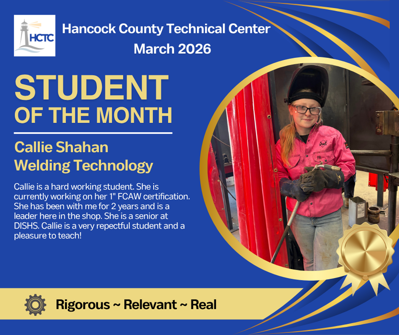 Callie Shahan - March SOTM