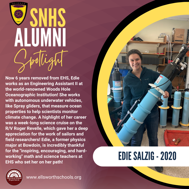 Edie Salzig - SNHS 2020