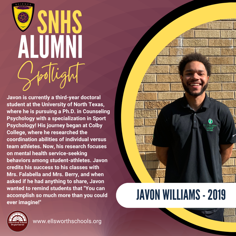Javon Williams - SNHS 2019