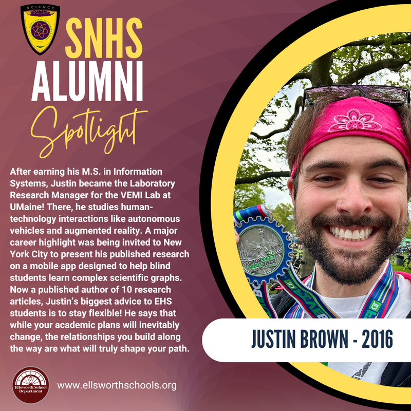 Justin Brown - SNHS 2016