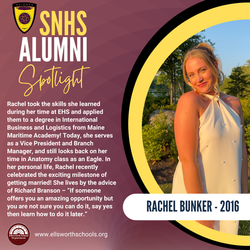 Rachel Bunker - SNHS 2016