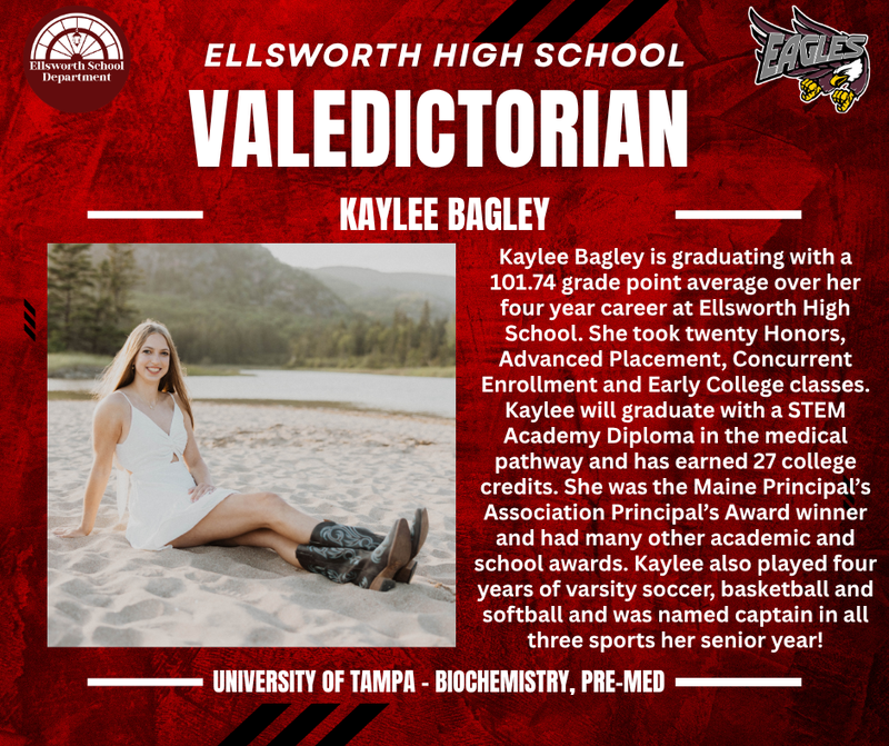Kaylee Bagley - Valedictorian