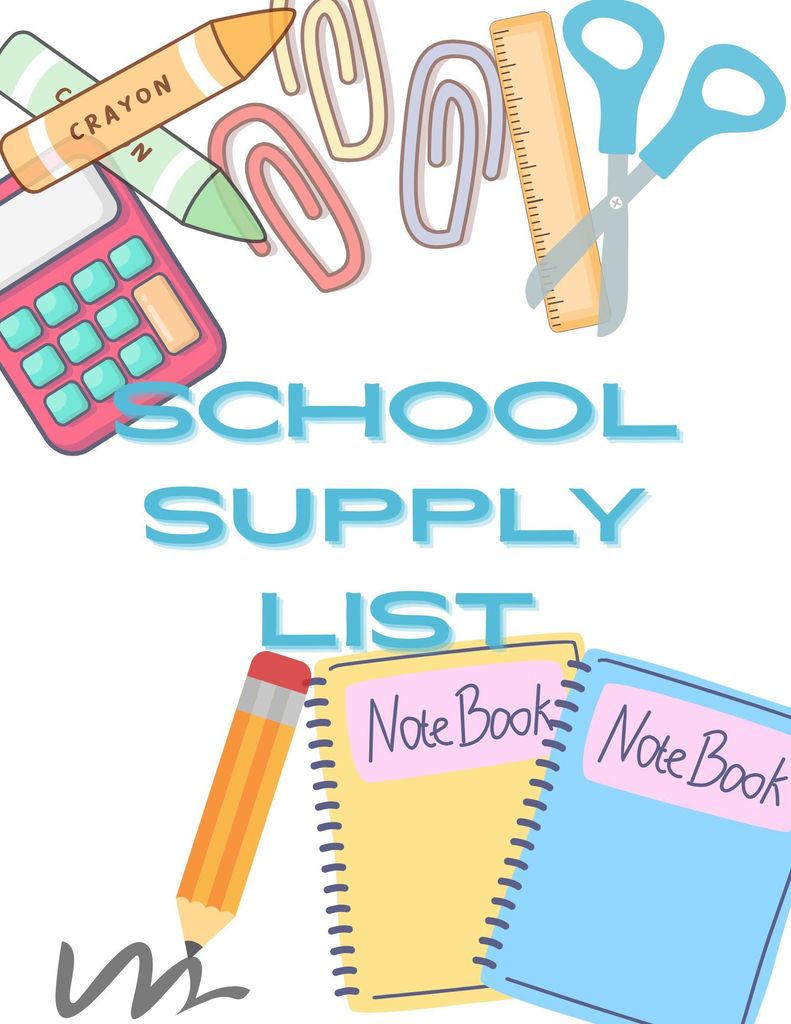 School Supply List