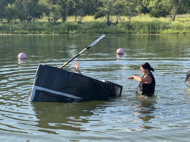 Alex said it still floats