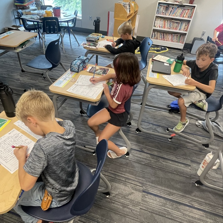 third grade writing