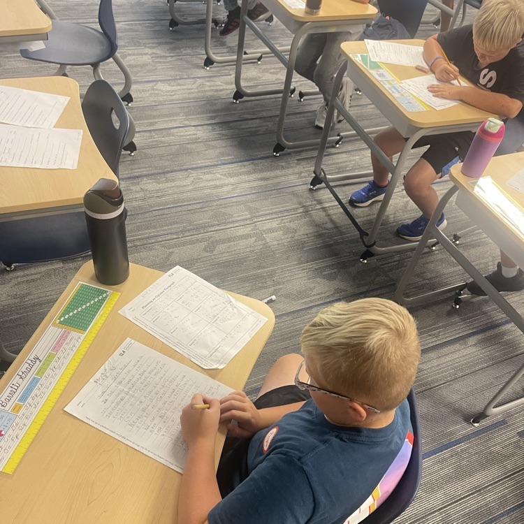 third grade writing