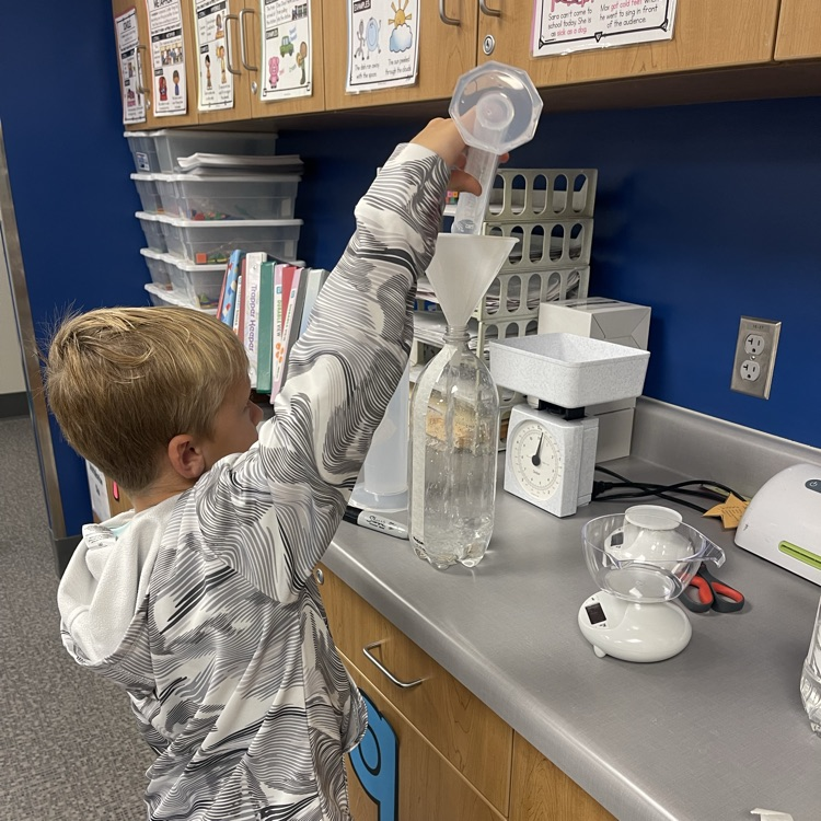 third graders measuring