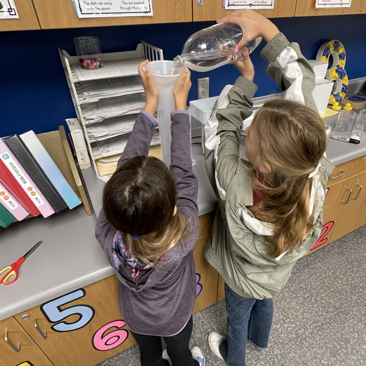 third graders measuring