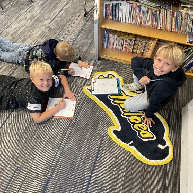 third graders doing math