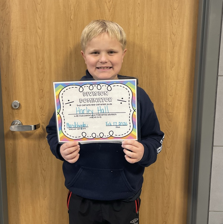 third graders in division club