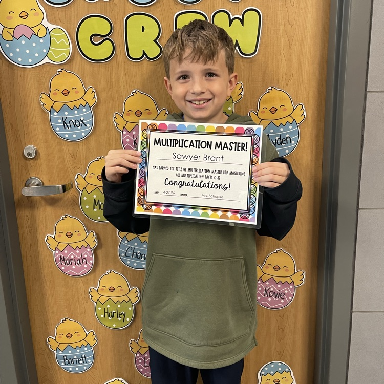 third grader multiplication club