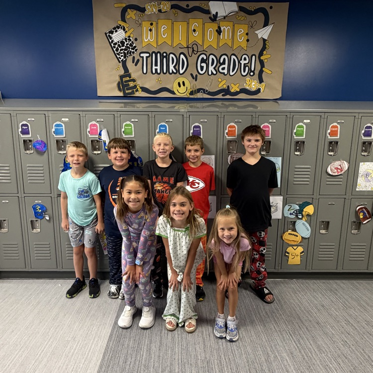 3rd grade pajama day