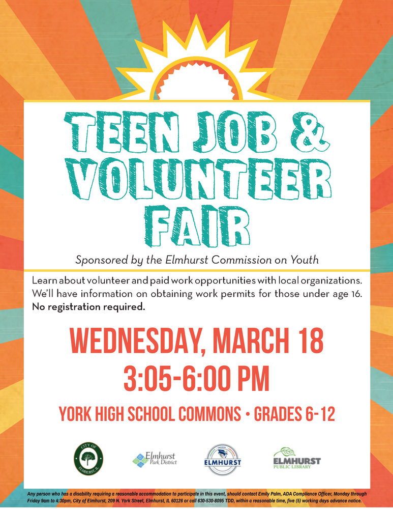 Teen Job & Volunteer Fair