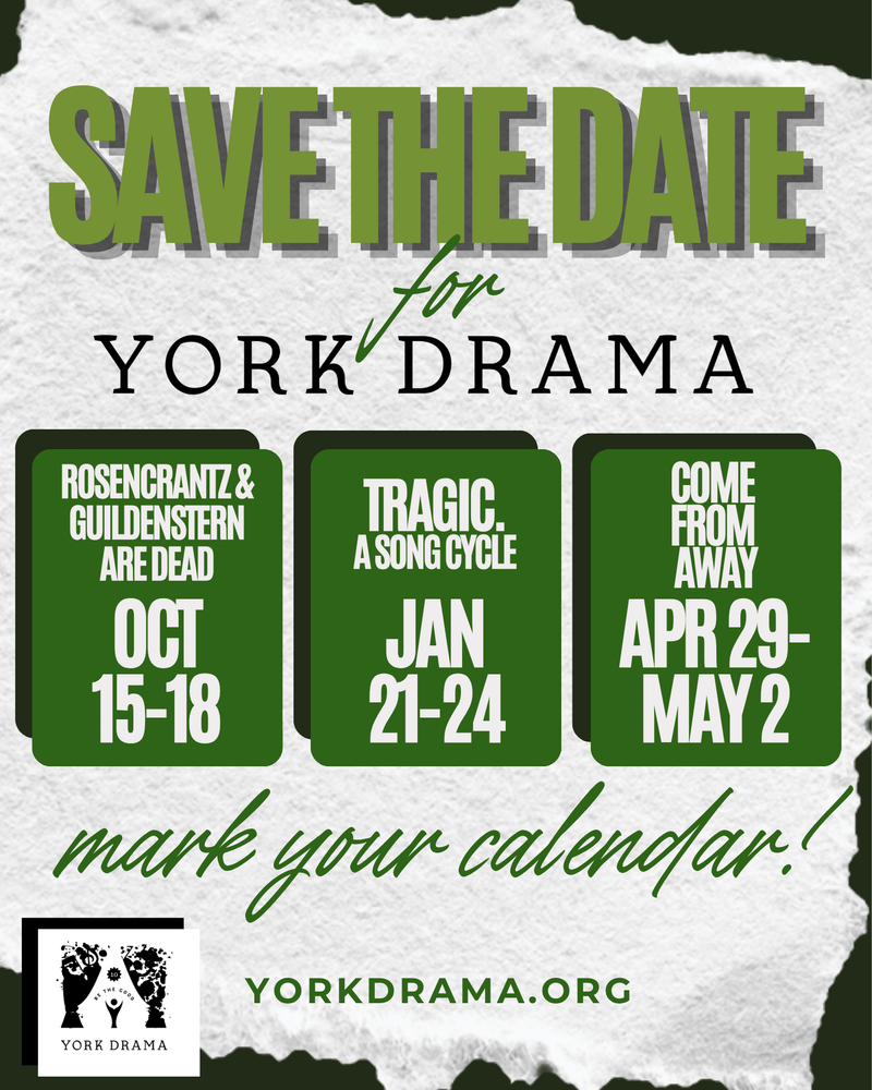 Save The Date For Yoirk Drama