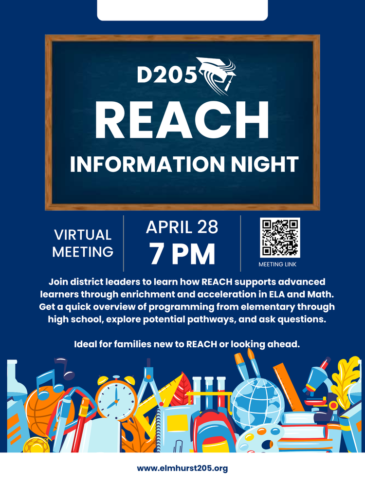 Reach Information Night Flyer