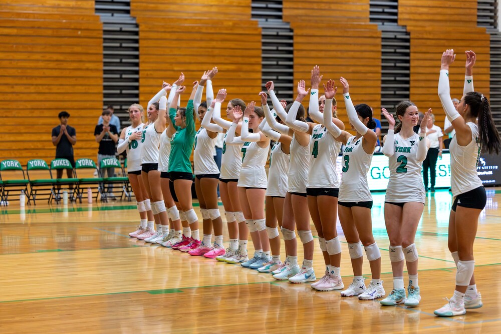 York Girls Volleyball Team
