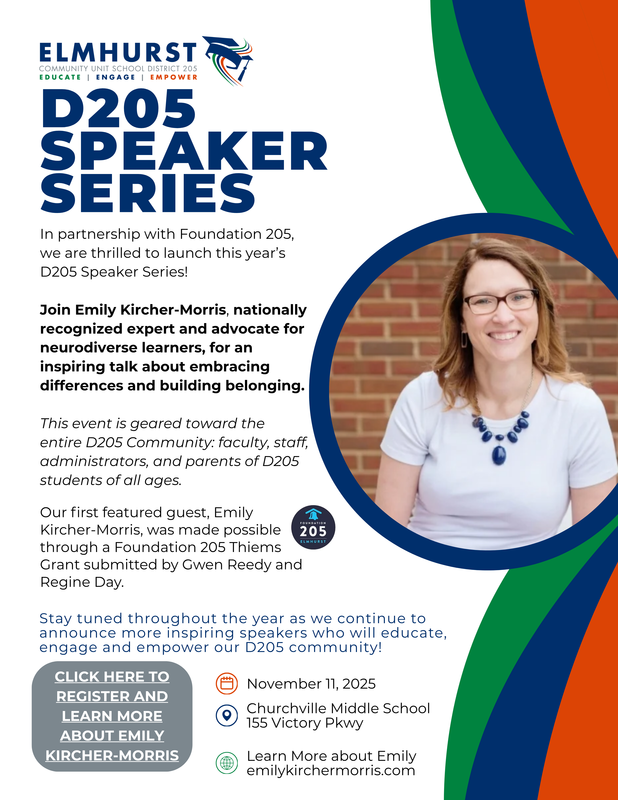 D205 Speaker Series: Embracing Neurodiversity