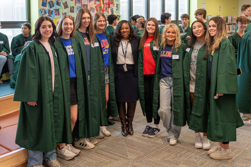 Edison Photo with Dr. Campbell