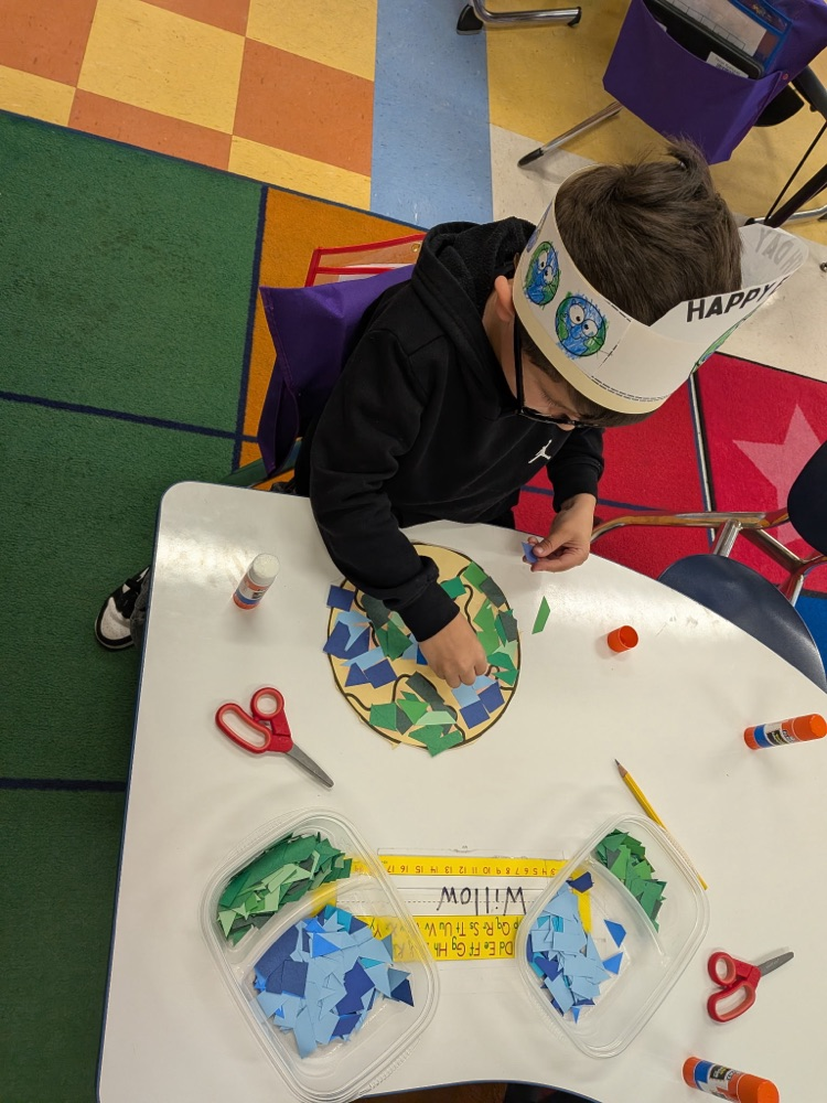 Earth Day craft celebration.