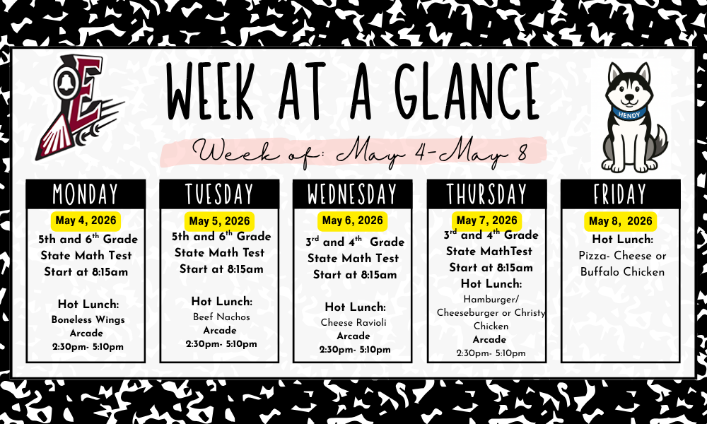 Weekly Schedule
