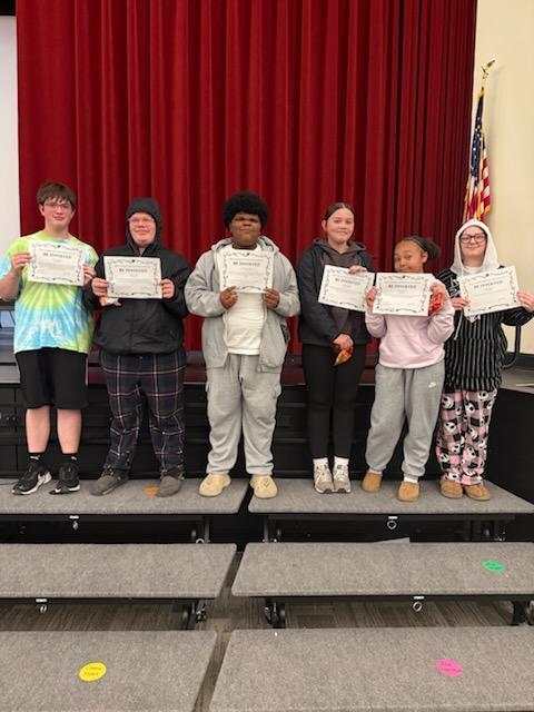 April Character winners