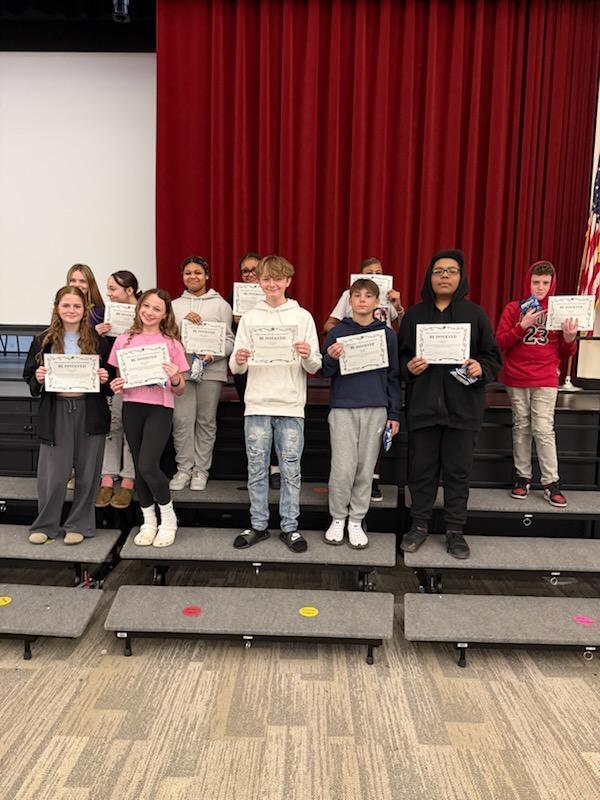 April Character winners