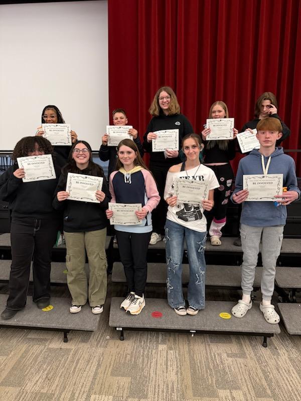 April Character winners