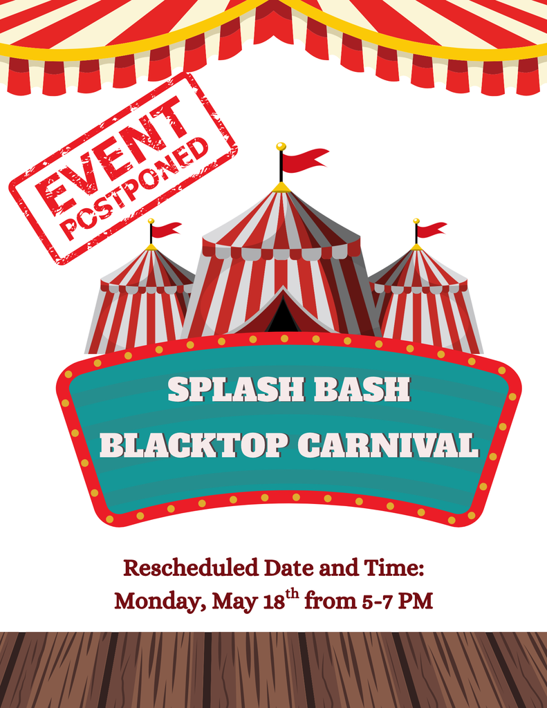 Splash Bash rescheduled for Monday, May 18
