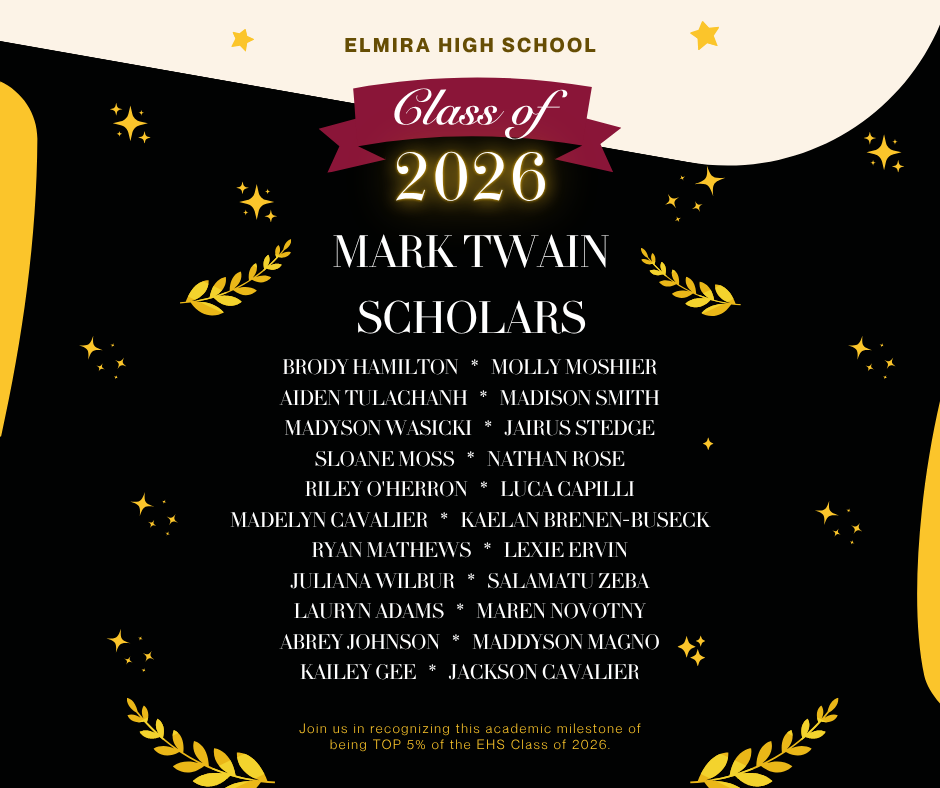 EHS Mark Twain Scholars 2026