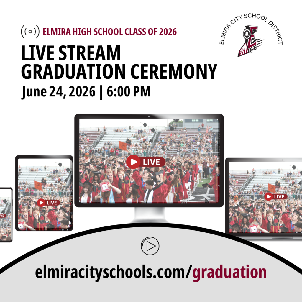 Graduation live stream graphic