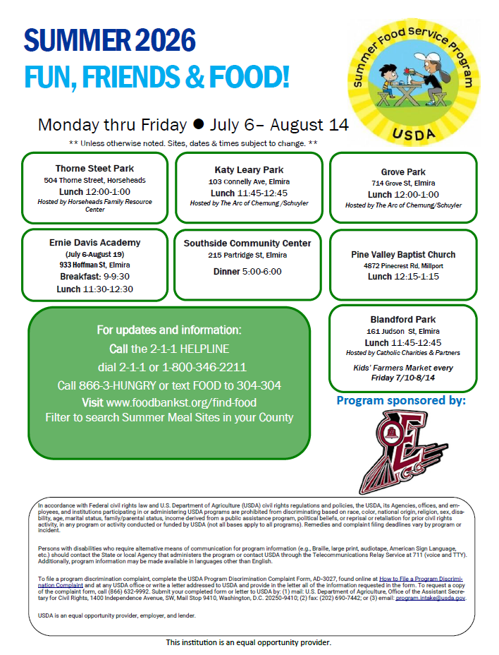 Summer Meal Sites