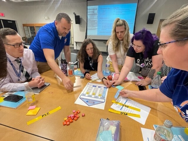 Teacher Teams collaborating