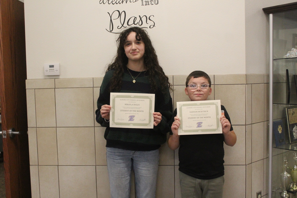 November Student of Month  MS